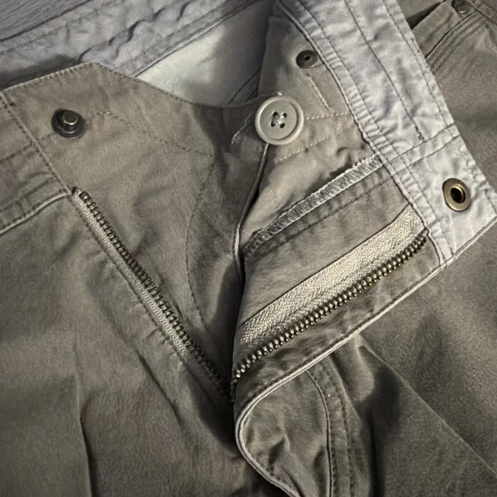 Kuhl Revolvr Pants Mens 36x32 Olive Grey Vintage Patina Dye Stretch Outdoor